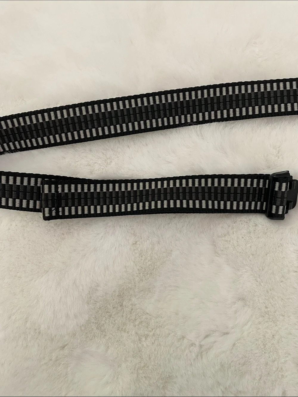 Black Webbing Belt. Approx 45” long
